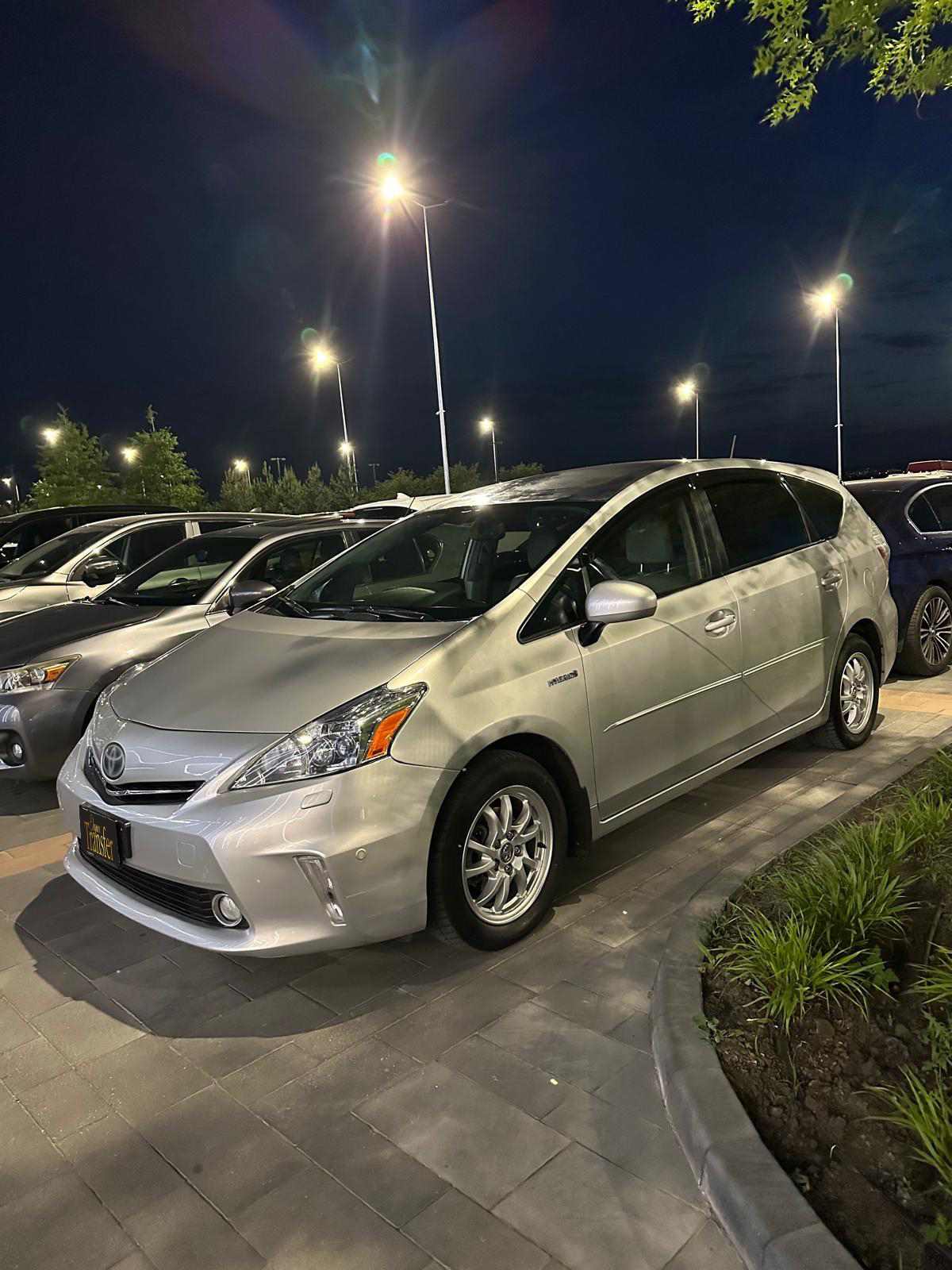 Prius Silver Interior